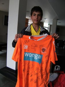 Gary Taylor's Signed Jersey