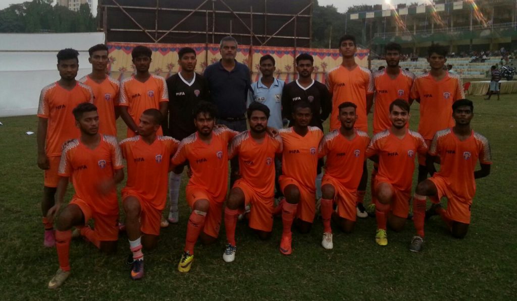 PIFA Colaba Mens team play the RCF Premier Cup