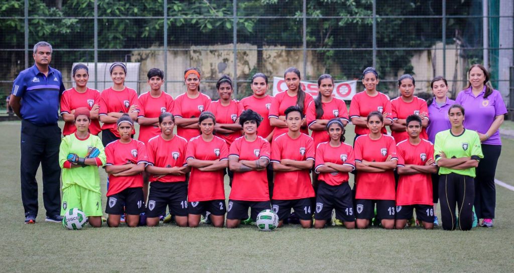 PIFA girls played AIFF – Indian Women’s League qualifiers